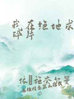 我在绝地求生捡碎片