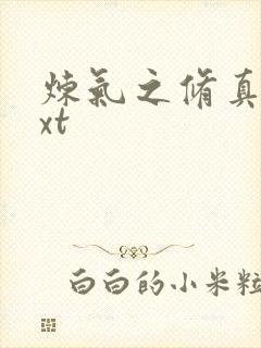 炼气之修真者txt