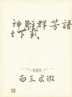 神雕群芳谱txt下载