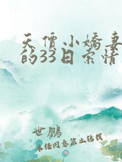 天价小娇妻总裁的33日索情