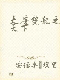 大唐双龙之无敌天下