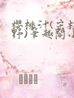 樱桃汁(宋枝江野)笔趣阁小说