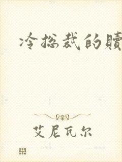 冷总裁的赎罪妻