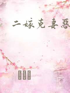 二嫁克妻恶少