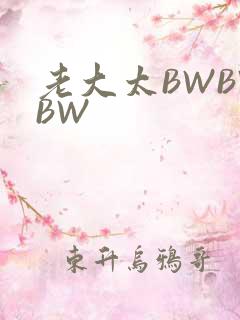 老大太BWBWBW