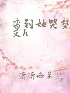 脔到她哭双根宫交h