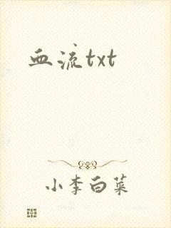 血流txt