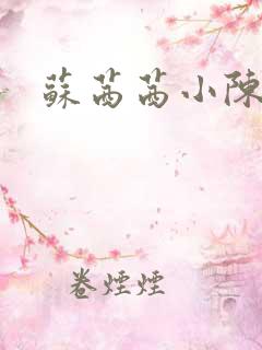 苏茜茜小陈叔叔