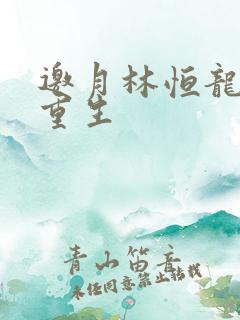 邀月林恒龙凤胎重生
