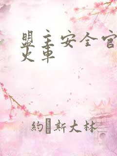 盟主安全官被开火车