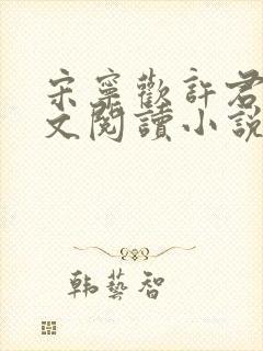 宋宁欢许君澈全文阅读小说