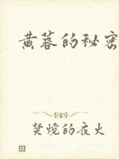 黄蓉的秘密