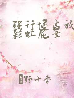 强行侵占放了个彩虹屁笔