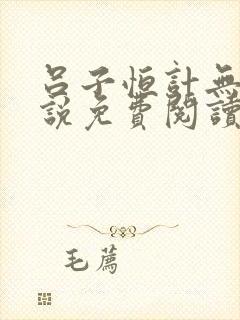 吕子恒计无伤小说免费阅读