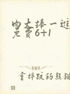 肉大捧一进一出免费6+1