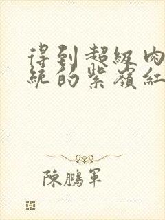 得到超级肉禽系统的紫岭红山