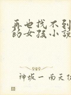 再也找不到曾经的女孩小说