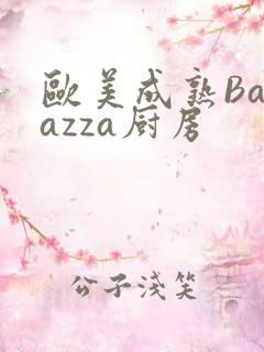 欧美成熟Barazza厨房