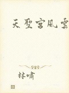 天圣宫风云录
