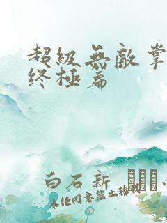 超级无敌掌门人终极篇