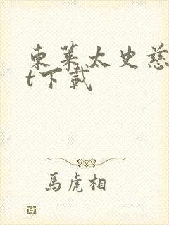 东莱太史慈txt下载