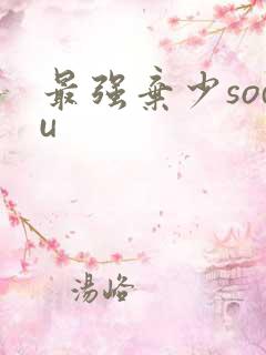 最强弃少sodu