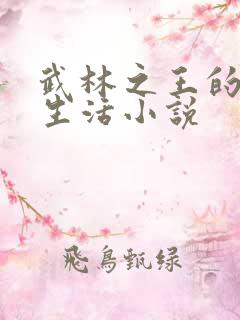 武林之王的退隐生活小说