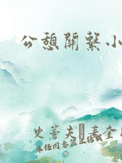 公憩关系小说