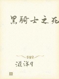 黑骑士之死