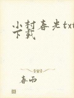小村春光txt下载