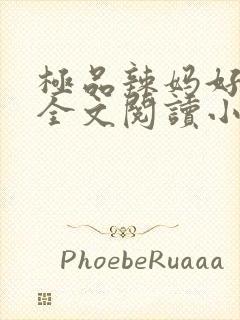 极品辣妈好v5全文阅读小说