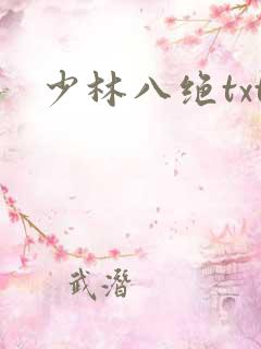 少林八绝txt