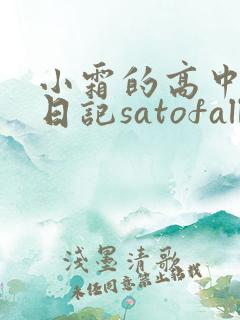 小霜的高中成长日记satofall