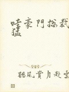 哇豪门总裁真凶猛