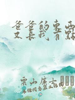 爸爸的东西又大又长我有点疼