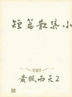 短篇散集小黄说