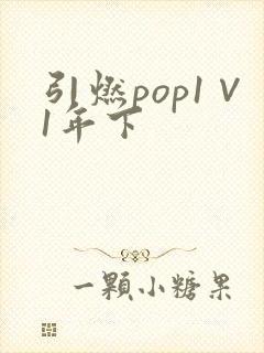 引燃pop1∨1年下