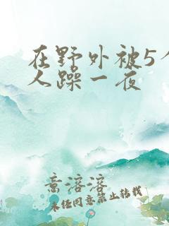 在野外被5个男人躁一夜