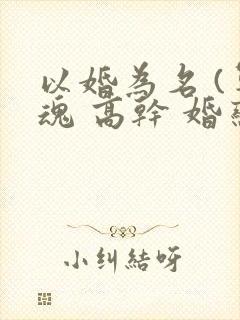 以婚为名 (军魂 高干 婚恋)