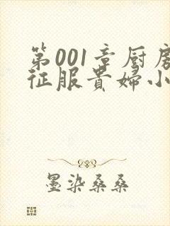 第001章厨房征服贵妇小说