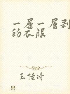 一层一层剥开你的衣服