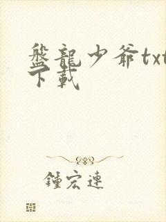 盘龙少爷txt下载