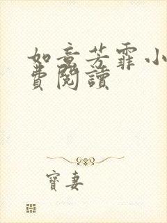 如意芳霏小说免费阅读