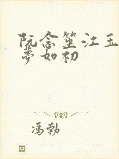 阮念笙江玉楼回梦如初