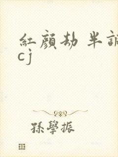 红颜劫 半调子cj
