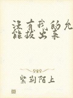 没有我的允许不能拔出来