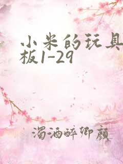 小米的玩具店老板1-29