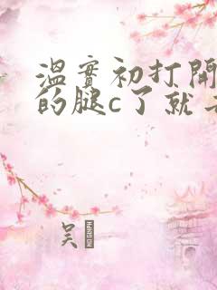 温实初打开眉庄的腿c了就去