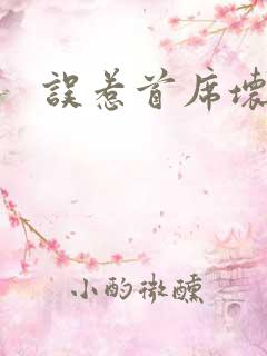 误惹首席坏总裁