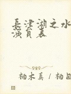 长津湖之水门桥演员表